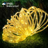 100 33ft IP65 8 JMEXSUSS LED Solar Rope Lights Outdoor Waterproof, Waterproof Solar Trampoline Lights, Modes Solar