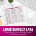 Excel Shortcuts Mouse Pad - 7.75 x 9.25 x 0.2 inches, 66 Commands, Ultimate Productivity Tool for Efficient Excel