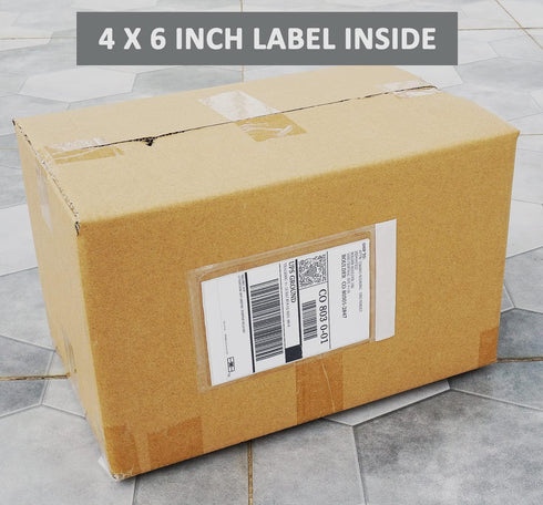 Premium Packing List Envelope - 4.7''x7.5'', Self Adhesive Shipping Label Pouch/Sleeve, 300 Pack