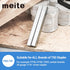 Meite T50 Heavy Duty Staples, 3/8 Inch 20 Gauge Galvanized Upholstery Staples for Staple Gun (1,512 Counts)