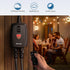 Dimmer, Dimmer Dimmer 100 Dimming DEWENWILS Dusk to Dawn Outdoor for String Light with Remote Switch, FT Wireless