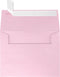 LUXPaper A2 Invitation Envelopes | 4 3/8" x 5 3/4" | 50 Qty - Rose Quartz Metallic | 80lb. Text