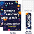 gisgfim 16 Pcs Spanish Words and Phrases Poster Set, Bulletin Board Study Spanish Classroom Decoration for Teachers