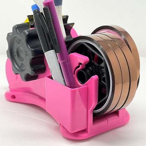 echomerx Pink Heat Tape Dispenser - Sublimation Tape Dispenser for Pre-Cut Heat Resistant Tape