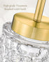 4" Hammered E26 4FY86MIL FEMILA Gold Pendant Light, Pendant Light Fixtures, Kitchen Island Lighting, Glass, Base, BG