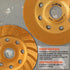 KSEIBI 644052 Super Turbo Diamond Cup Wheel, 4-1/2 Inch (115 mm)