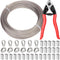 1/8 Inch Stainless Steel Cable 100FT - 7x7 Strand Aircraft Wire Rope