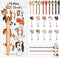 Motiskyy 20 Sets Graduation Gifts Bulk Dog Ballpoint Pens Animals Retractable Badge Reels