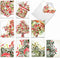 The Best Card Company - 10 Blank Christmas Note Cards with Envelopes, Fun Assorted Holiday Notecard Set