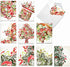 The Best Card Company - 10 Blank Christmas Note Cards with Envelopes, Fun Assorted Holiday Notecard Set