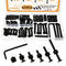 zDwfDc 67PCS M6 Crib Hardware Replacement Kit 6Sizes Bed Frame Bolts and Nuts