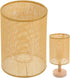 Angoily Rattan Lamp Shade for Table Lamps E27 Natural Woven Vine Manzhu