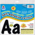 PACON 4" Self-Adhesive Uppercase and Lowercase Letters, 154-Count, Black (51693)