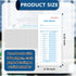 GLDTPOZK 10 Pack 1000 2.75 6.25 Inch Counting (10) Sheets Cash Memo Pad x Cash Memo Slips Petty Cash Receipt Book Coin