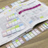 Tabs Flags Assorted Colors, 0.625 x 1.71 Inch Sticky Tabs, 4 On-The-Go Dispensers/Pack, 400 Pages Total