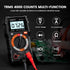 KAIWEETS Digital Multimeter 4000 Counts, Voltage Tester with Accurate Ohm Volt Amp Readings, DC/AC Voltmeter Clearly Measures Resistance Continuity Diode Capacitance NCV for Household and Automotive