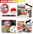 Anley 24 Hour Video Surveillance Sign - Trespassers Will Be Prosecuted Aluminum Warning Sign - UV Protected,