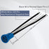 LED Latching Stainless Steel Push Button Switch, 12-24V DC 20A 1NO On Off with Wire Socket