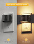 30-100lm 3000K 2 Pack L LOHAS LED Night Light with Motion Sensor & Dusk to Dawn Sensor, Night Lights Plug into Wall