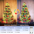 50Ft 1000 ZAIYW LED Cluster String Lights Dual Color Changing String Lights with Remote Timer Plug in Firecracker