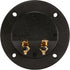 Round Speaker Terminal Cup, 2-7/8-Inch, Gold Banana Binding Post