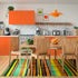 Abyssaly Orange Peel and Stick Wallpaper - Removable Self-Adhesive, 15.7" X 118", Embossed Silk Textured