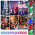 VETE 60Pcs LED Finger Lights Flashlights for Kids Glow Party Favors Birthday Christmas Halloween Supplies