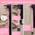 Jammer (1 Pack,Pink) AceMining Upgraded Door Security Bar & Sliding Patio Bar, Heavy Duty Stoppers Adjustable for Home