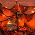 FFZZKJ 8 9.9FT 30LED Orange Lights for Halloween Lights String Garland Black Cloth with Timer Modes Battery