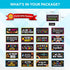 Decorably 49 Pcs Bulletin Board Decorations for Elementary - Amazing Things Happen Here with Borders