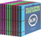 WOT I Telescoping 3 Ring Binder, 12 Packs, Flexible View Binder with Expandable Spine, Holds 160 Sheets, 4 Bright Colors