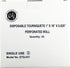 EMI Disposable Tourniquet Perforated Roll, 1" x 18", Latex-Free, Blue, Pack of 25