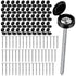 Worldity 50 Set 3 Inch Shutter Screws with Caps, M5 Pan Head Shutter