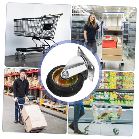 Durable Replacement Caster Wheel for Outdoor Carts