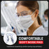 NoCry High Performance Safety Glasses for Men and Women Premium Anti Fog & Anti Scratch Coating, Soft Non-Slip Nose