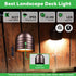 12V 2700K/3000K/3500K/4000K/5000K IP65 Low Voltage Deck Light - LED Step Light Outdoor, Adjustable, Waterproof