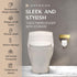 1 Pack Day Moon - Toilet Paper Holder with Shelf - Modern Roll Holder for Bathroom - - Wall Mount - with Storage, Gold