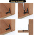 HOME MASTER HARDWARE 40pcs L Bracket Corner Brace Sets, Stainless Steel Right Angle Bracket for Shelves with Screws,