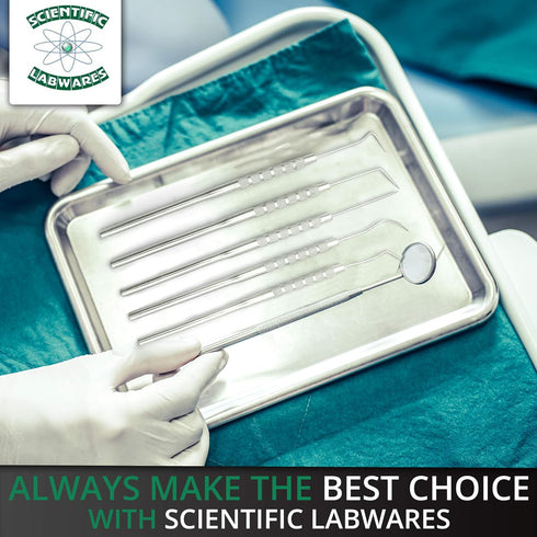 5-Piece Stainless Steel Precision Probe, Pick and Hook Set for Dissection, Clay Modeling, and More