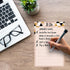 Dry Erase to Do List Vinyl Whiteboard Sticker Decal - Removable & Reusable with Magnetic Fine-Tip Marker Included (6 x