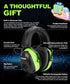 ZOHAN EM037 Bluetooth Hearing Protection, NRR 25dB Noise Reduction Headphones with 40H Playtime