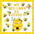 Bee Bulletin Board Decorations Set, Summer Bee Jesus Religious Cutout for Classroom Back to School Decor