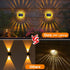 IP65 12 Pack LYHOPE Solar Fence Lights Outdoor, Waterproof Solar Light for Outside, Deck Light for Backyard, Railing
