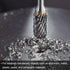 10pcs Carbide Rotary Burrs: 1/8" (3mm) Shank 1/4" (6mm) Head Double Cut Flame H Shape Die Grinder Bits