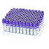 Vacutainer Blood Collection Tubes, Lab Vacuum Blood Collecting Tube for Pet Animals, 100 Pcs Wrap Packaging