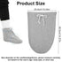 Axafazup 1 Pack Washable Plaster Sock, Ankle Wound Protector, Cast Sock Cover for Foot Leg, Adjustable Drawstring
