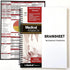 Nursing Brain Sheet Notebook, Multiple Patient Report Sheet, 3 Patients per Template for Nurse and CNA