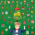 SICOHOME 48 Pcs Christmas Bulletin Board Decorations Set - Winter Classroom Decor Supplies