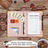YeeCASE Server Book, Alphabet Waitress Book for Waitress, Leather Waitess Book with Zipper Pocket, Server Manual