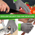Level 9 Cut Resistant Kitchen Glove,Food Grade,Machine Washable,Stainless Stell Wire Metal Mesh Safety Work Glove for Mandolin,Meat Cutting,Oyster Shucking,and Wood Working (Large)